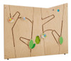HABA Pro Grow.upp Tree Trunks with Peep Hole Play Panel Partition - 1385490