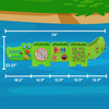 SPARK & WOW Crocodile 5-Activity Sensory Wall Panel, colorful baby sensory wall panels with gears, maze, xylophone, maze, and bead wire, designed for interactive learning. SPARK & WOW Crocodile 5-Activity Sensory Wall Panel, colorful baby sensory wall panels with gears, maze, xylophone, maze, and bead wire, designed for interactive learning.