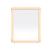Jonti-Craft KYDZ Suite E-height See-Thru Panel 24" Wide, clear see-through panel with wooden frame for educational or childcare environments Jonti-Craft KYDZ Suite E-height See-Thru Panel 24" Wide, clear see-through panel with wooden frame for educational or childcare environments