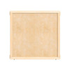Jonti-Craft KYDZ Suite Plywood Panel - A-height - 36" Wide, light-colored wooden panel with sturdy frame for educational or daycare environments.