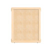 Jonti-Craft Plywood Classroom Divider Panel, KYDZ Suite® E-height, 24 inches wide, with natural plywood finish and sturdy frame, designed for educational environments.