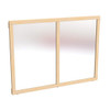 Jonti-Craft KYDZ Suite Mirror Panel - A-height - 48" Wide, wooden framed, double-pane mirror panel for educational or children's space. Jonti-Craft KYDZ Suite Mirror Panel - A-height - 48" Wide, wooden framed, double-pane mirror panel for educational or children's space.