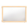 Jonti-Craft KYDZ Suite Mirror Panel - T-height - 36" Wide, wooden framed mirror panel suitable for educational and classroom use.