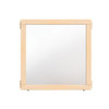 Jonti-Craft KYDZ Suite Mirror Panel - T-height - 24 Inches Wide, wooden frame with a large reflective mirror surface.