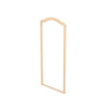 Jonti-Craft Welcome Arch Tall Classroom Divider - KYDZ Suite A or E-height - 84" High, wooden educational classroom divider with an arch-shaped top and a natural wood finish.