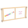 Jonti-Craft Upper Deck Magnetic Write-n-Wipe Room Divider - KYDZ Suite®, wooden room divider with magnetic alphabet letters and writable surface for children.