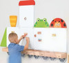 Toddler Train Magnetic Board Set