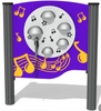 Playground Prodigy Genius Maker 5 Bells Outdoor Musical Play Panel - FAHFIMU5BELL