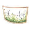 Nature View Curved Divider Panel 24" H 1
