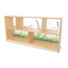 Nature View Acrylic Back Cabinet 24" H 1