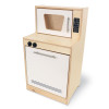 Contemporary White Toy Dishwasher and Microwave 1