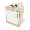 Contemporary White Kitchen Play Sink 2