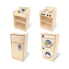 Let's Play Toddler Kitchen Play Set - Natural 3