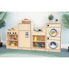 Whitney Brothers Let's Play Toddler Kitchen Play Set - Natural - WB2070