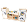 Let's Play Toddler Kitchen Play Set - White 2