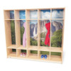Whitney Brothers Nature View Five Section Coat Locker - WB0852
