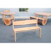 Whitney Brothers Nature View Live Edge Bench 12" H - WB0897
