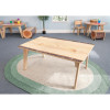 Whitney Brothers Nature View Live Edge Rectangle Table 22" H - WB0913