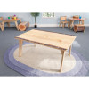 Whitney Brothers Nature View Live Edge Rectangle Table 20" H - WB0883