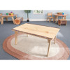 Whitney Brothers Nature View Live Edge Rectangle Table 18" H - WB0911