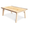 Nature View Live Edge Rectangle Table 18" H