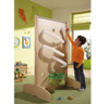 Stationary Foot For Kindergarten Partition Walls 2