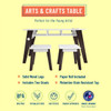 Arts & Crafts Table - Espresso w/Stools 2