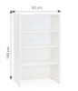 Starts with White Bookcase 1