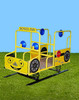 Playtime Playground Equipment Gus the Bus Spring Rider - 11649