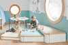 HABA Pro Breeze.upp Pullout 3 Play Platforms All-In-One, Carpet - 442421