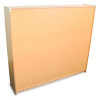 Whitney Brothers Five Section Coat Locker, wooden coat storage unit with five compartments for school or daycare use.
