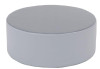 Moje Bambino Nature Inspired Xtra Large Pouf, round grey foam pouf for home decor and seating.