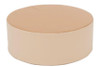 Moje Bambino Nature Inspired Xtra Large Pouf, round beige cushioned ottoman for home decor or casual seating.