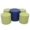 Tranquility 5 Piece Ottoman Set – Navy 3 Tranquility 5 Piece Ottoman Set – Navy 3
