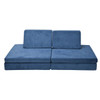 Children's Factory THE WHATSIT Navy Modular Sofa Chair - CF349-070 Children's Factory THE WHATSIT Navy Modular Sofa Chair - CF349-070