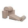 Children's Factory The Whatsit Companion Taupe Indoor Climbing Set - 5pc - CF349-080 Children's Factory The Whatsit Companion Taupe Indoor Climbing Set - 5pc - CF349-080