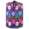 Peace Signs Purple Sleeping Bag 1