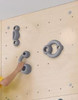 Large Climbing Wall with Flexible Grips 5