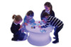 TickiT Sensory Mood Light Table, interactive sensory table with colorful lights and children playing and exploring around it.