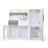 Versailles Wooden Deluxe Play Kitchen Set open