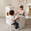 Little Chef Milano Two-Piece Modular Modern Delight Play Kitchen Set boy & girl