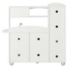 Little Chef Westchester Ivory Retro Play Kitchen back