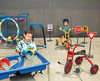 Play Area with Tricycles