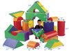 Rainbow Large Foam Building Blocks - Set of 35