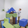 Woodland Large Foam Building Blocks A boy