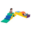 Mini Gross Motor Foam Climbing Blocks Group, Rainbow 3