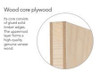 Move Upp Movable Wall Cabinet Wood Core Plywood