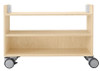 Move Upp Modular Base Medium Cabinet Open Back and casters
