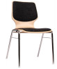 Combisit Upholstered Seat and Back Stackable Chair "A"