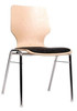 Combisit Upholstered Seat Stackable Chair "A"